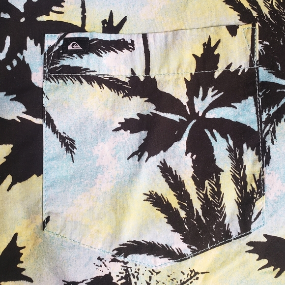 NWT Quiksilver Regular Fit Simple Days Button Down Shirt - Picture 3 of 5